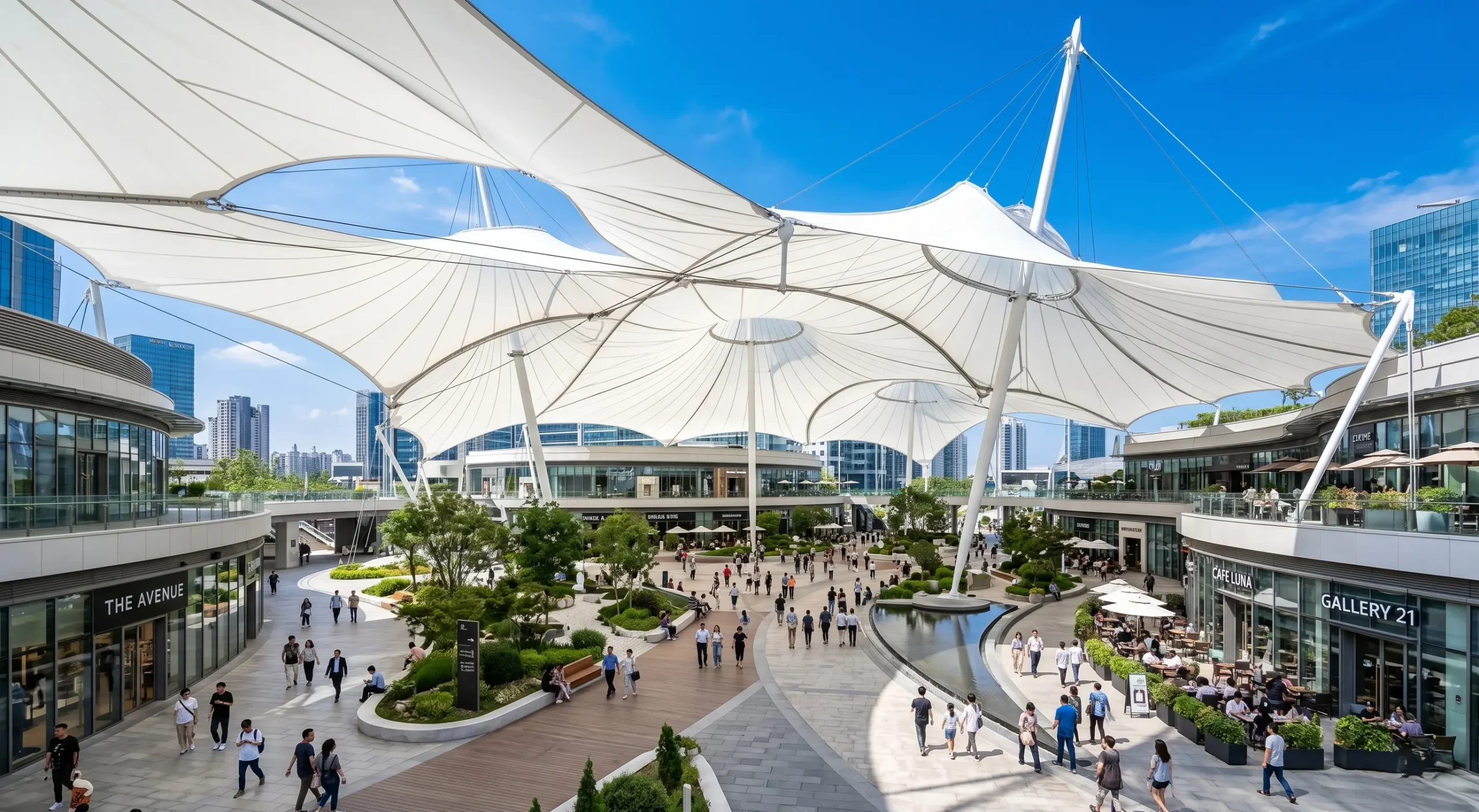 Modern Tensile Structures